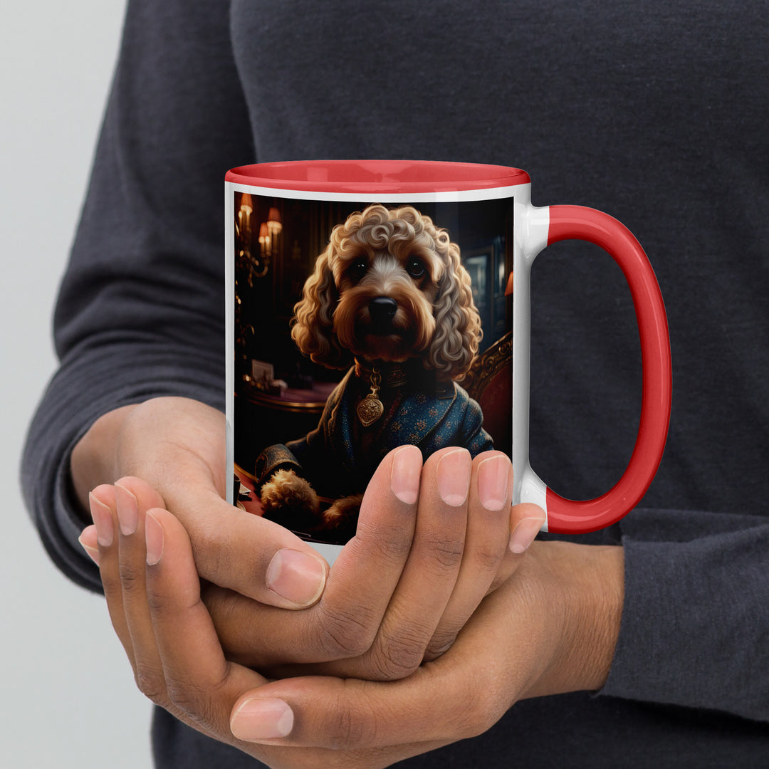 Cockapoo General- Mug with Color Inside v4