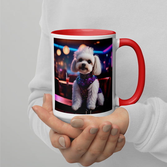 Maltipoo General- Mug with Color Inside v5