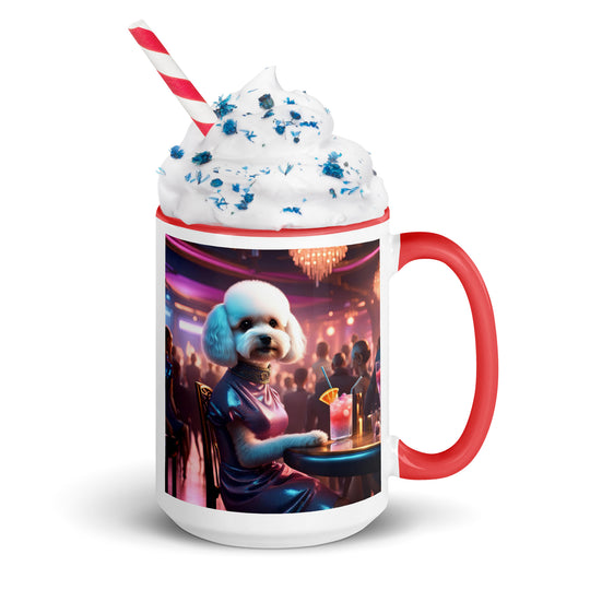 Maltipoo General- Mug with Color Inside v10