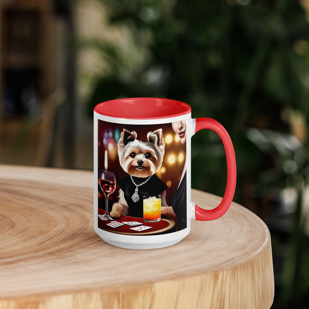 Morkie General- Mug with Color Inside v3