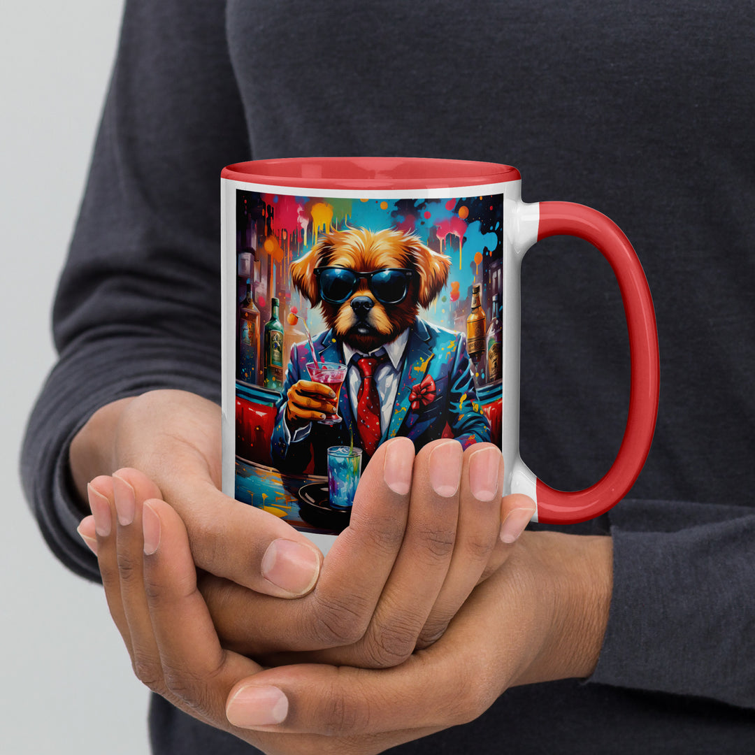 Pekapoo General- Mug with Color Inside