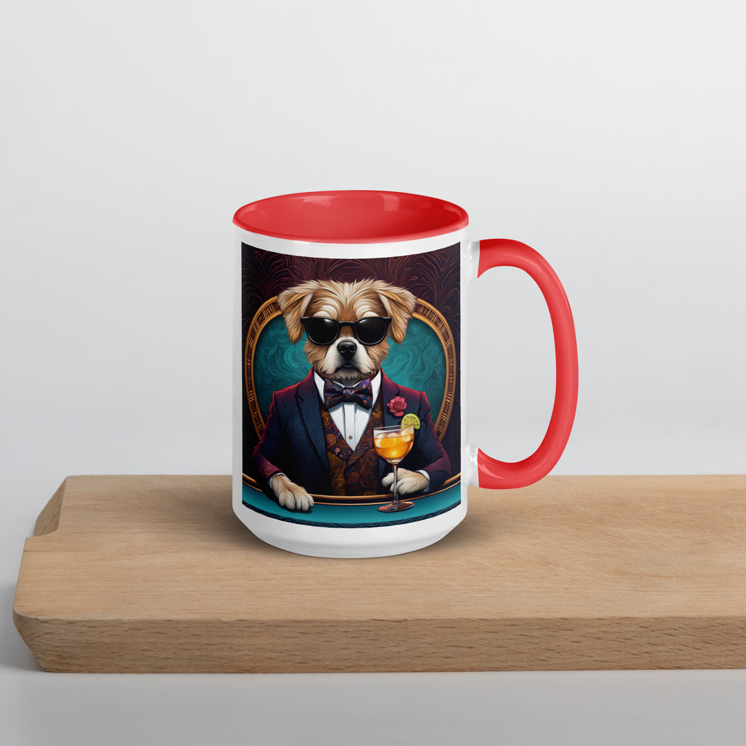 Pekapoo General- Mug with Color Inside v2