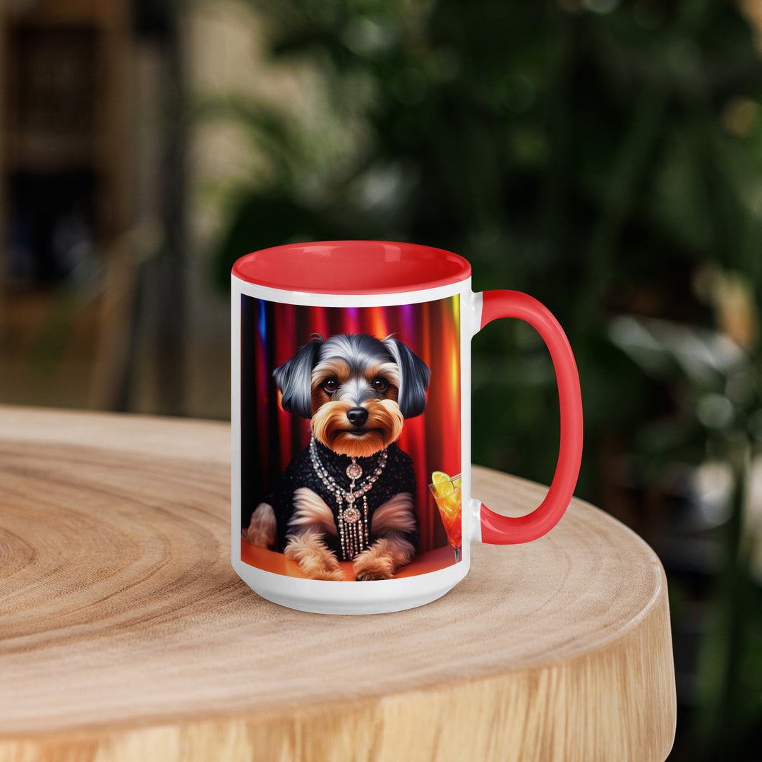 Yorkipoo General- Mug with Color Inside v2