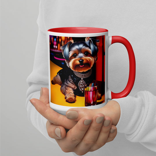 Yorkipoo General- Mug with Color Inside v3