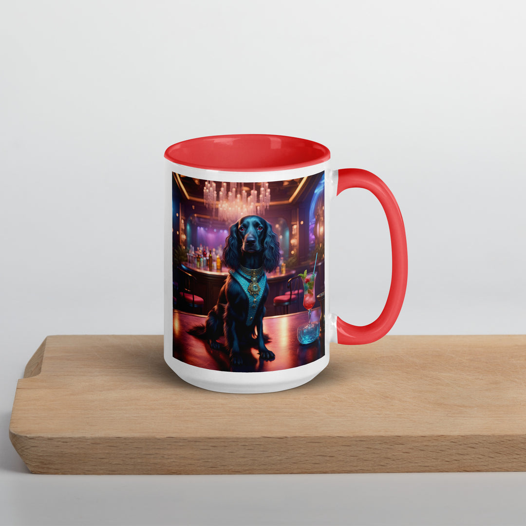 Sprocker Spaniel General- Mug with Color Inside v5