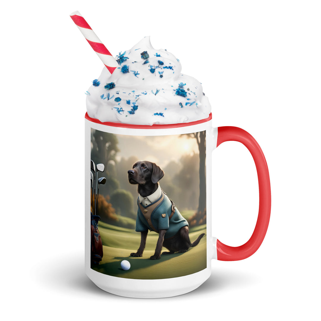 Springador Golfer- Mug with Color Inside v4