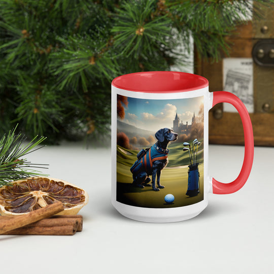 Springador Golfer- Mug with Color Inside v7