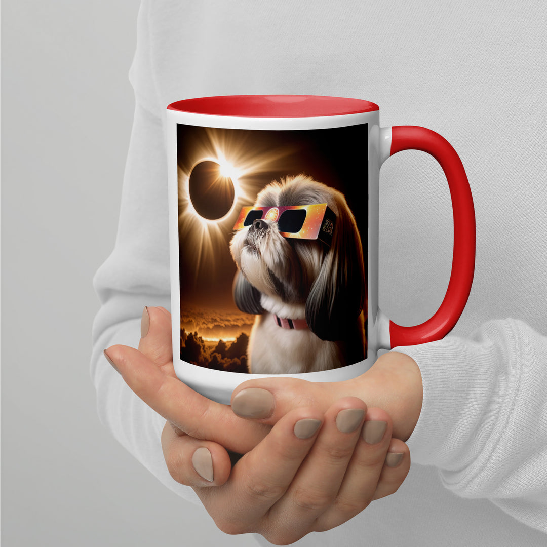 Shih Tzu Eclipse- Mug with Color Inside v2