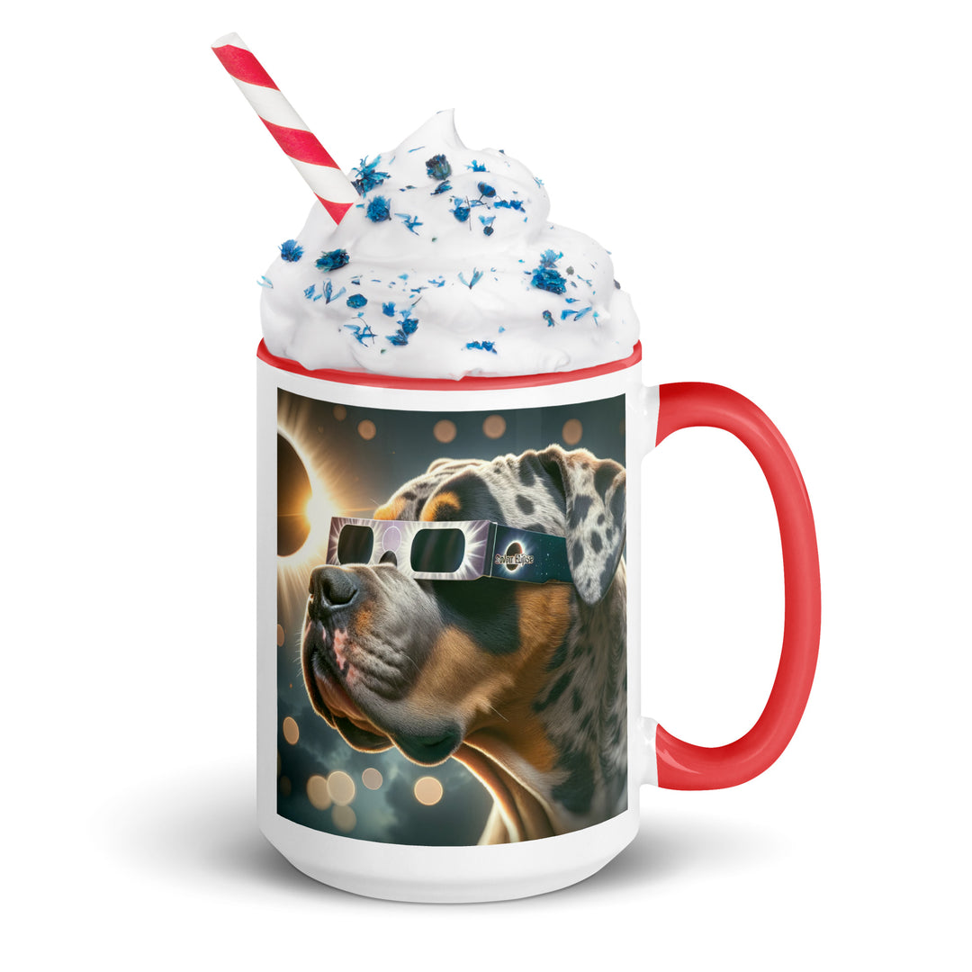 Catahoula Bulldog Eclipse- Mug with Color Inside