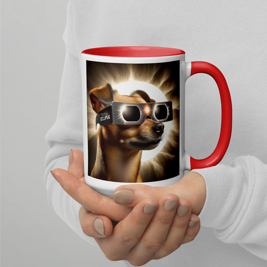 Chiweenie Eclipse- Mug with Color Inside v2