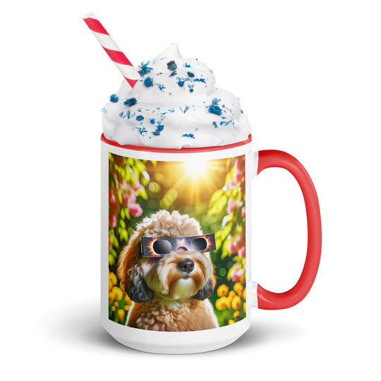 Cockapoo Eclipse- Mug with Color Inside