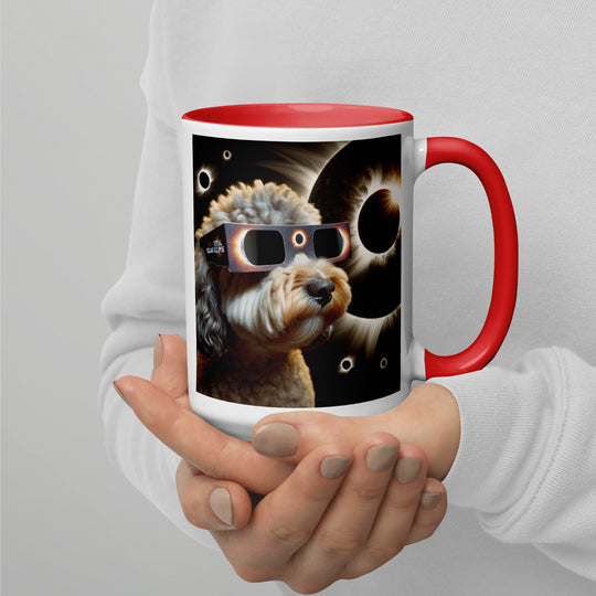 Cockapoo Eclipse- Mug with Color Inside v2