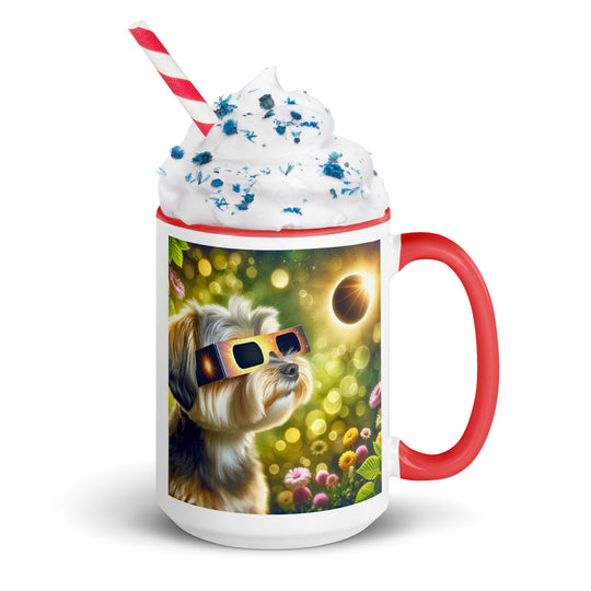 Morkie Eclipse- Mug with Color Inside