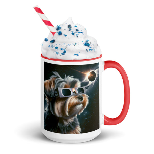 Morkie Eclipse- Mug with Color Inside v2