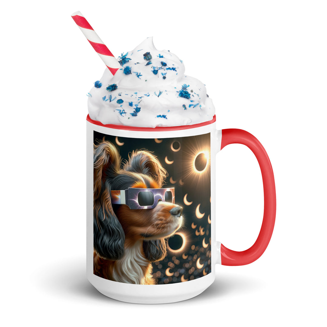 Sprocker Spaniel Eclipse- Mug with Color Inside v2