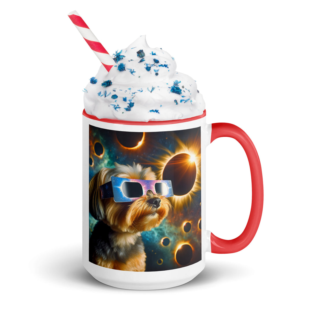 Yorkipoo Eclipse- Mug with Color Inside v2