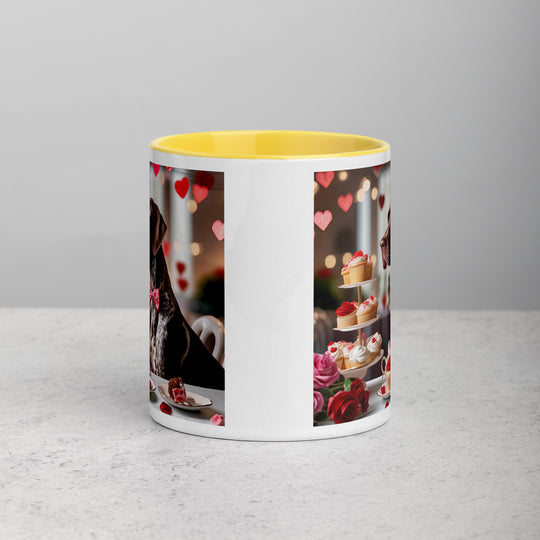 German Shorthaired Pointer Romantic- Mug with Color Inside