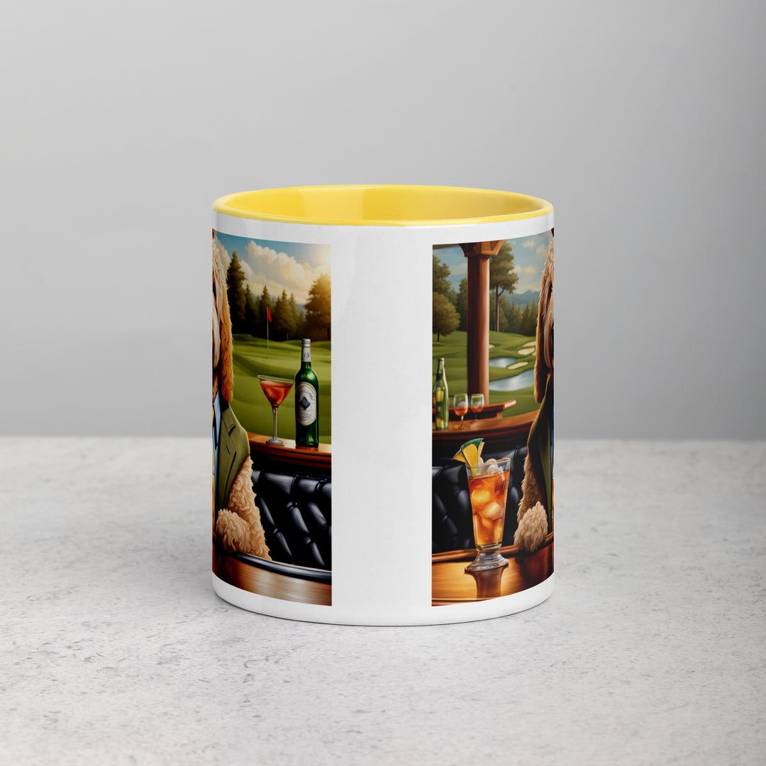 Goldendoodle- Mug with Color Inside v4