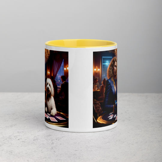 Goldendoodle- Mug with Color Inside v22