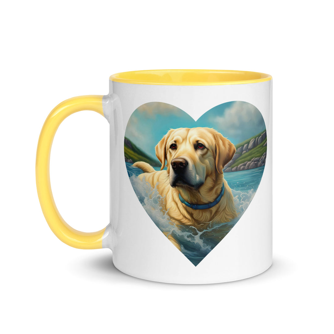 Mug with Color Inside-Labrador Retriever V21