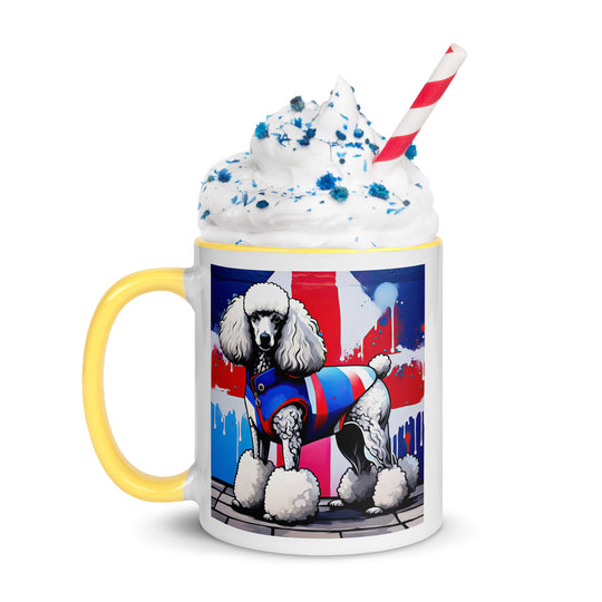 Poodle- Mug with Color Inside v2