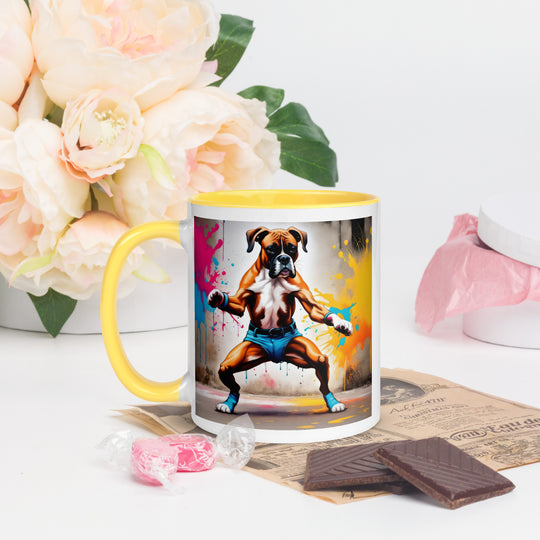 Boxer- Mug with Color Inside v3