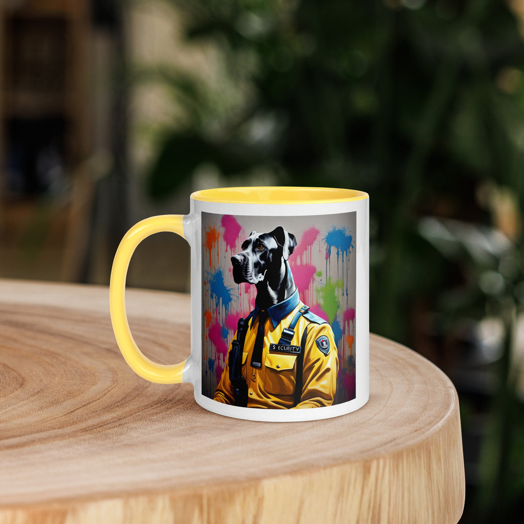 Great Dane- Mug with Color Inside v2