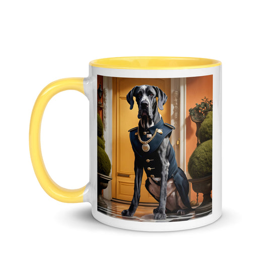 Great Dane- Mug with Color Inside v3