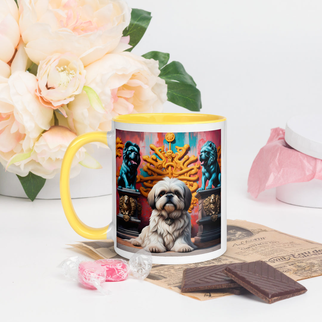 Shih Tzu- Mug with Color Inside v3