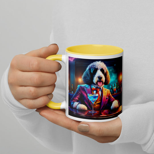 Bernedoodle General- Mug with Color Inside v3