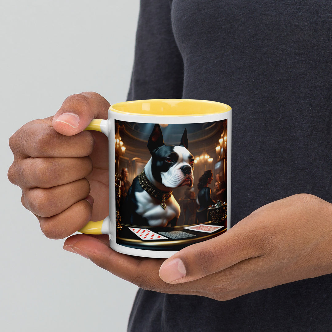 Catahoula Bulldog General- Mug with Color Inside v4