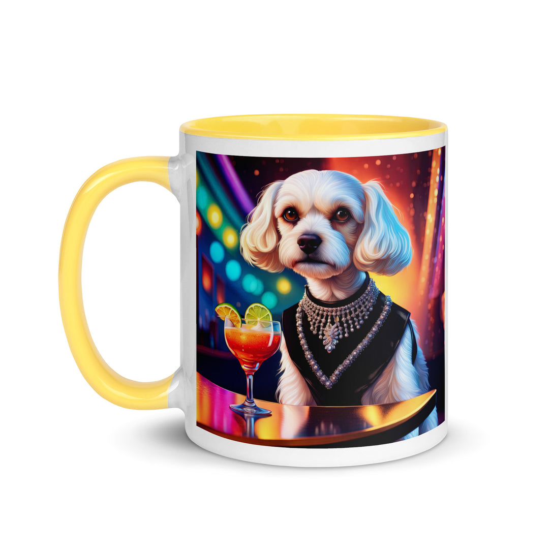 Cavachon- Mug with Color Inside v6