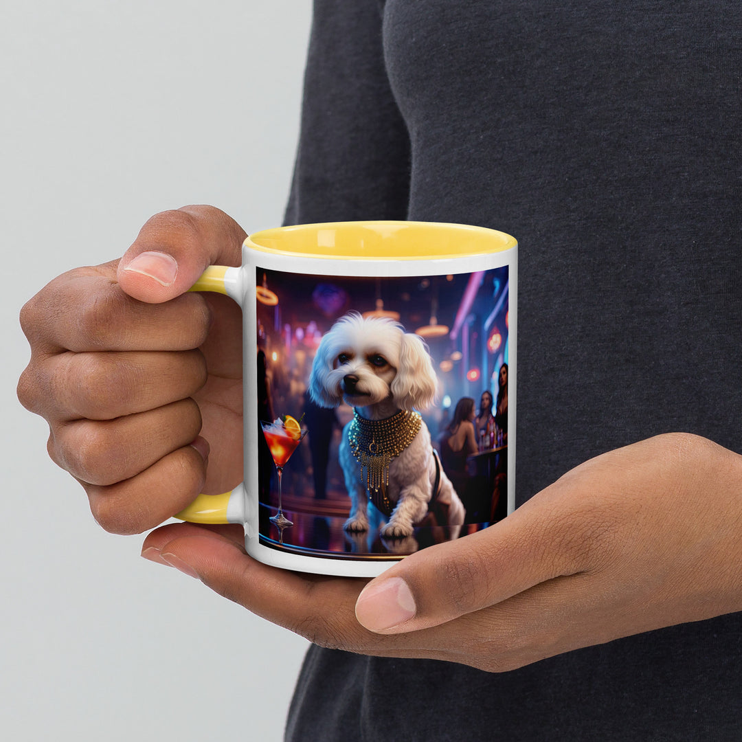 Cavachon- Mug with Color Inside v9