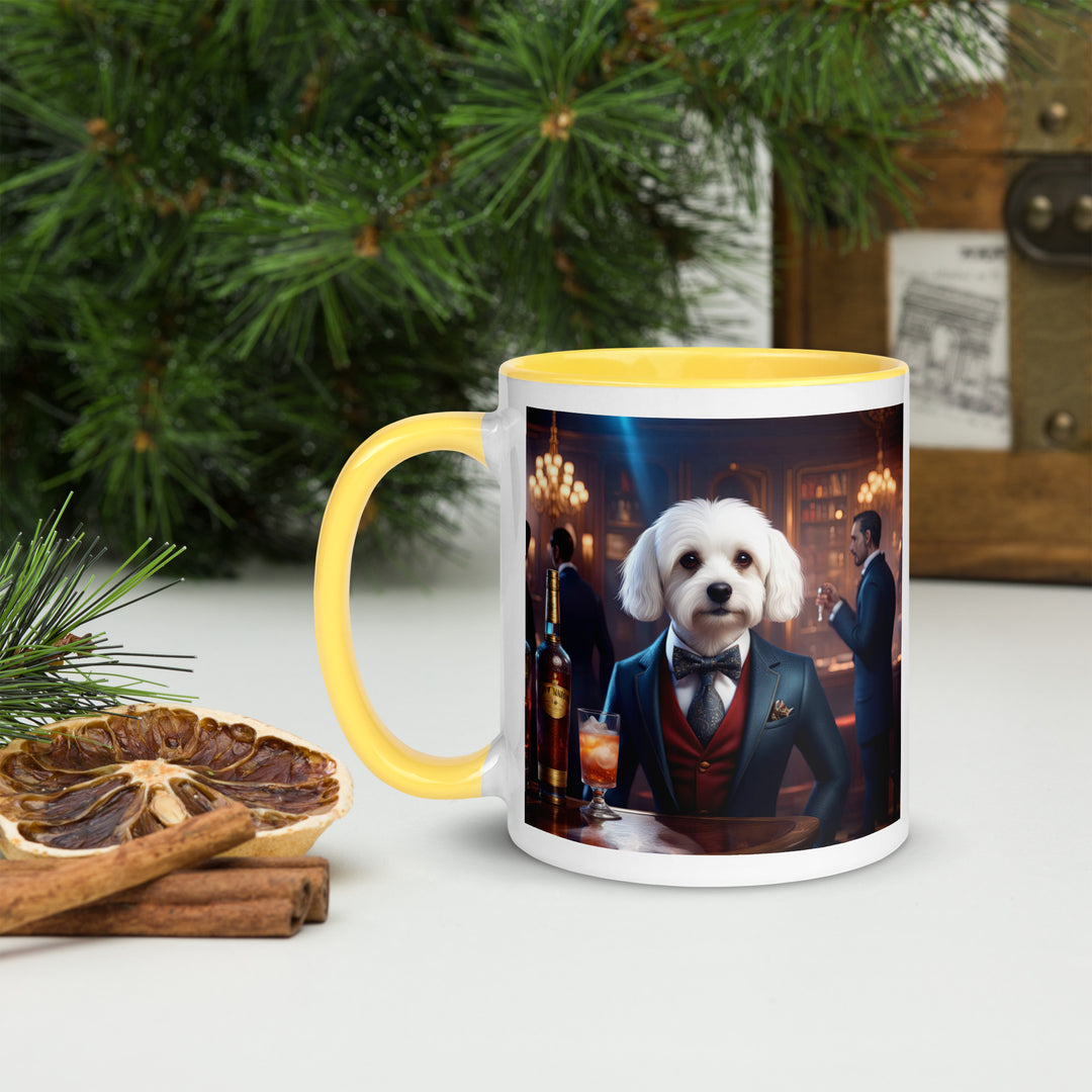 Cavachon- Mug with Color Inside v11