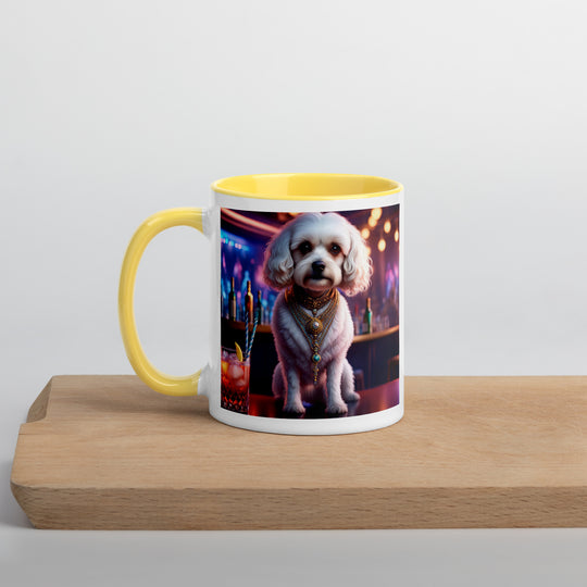 Cavachon- Mug with Color Inside v14