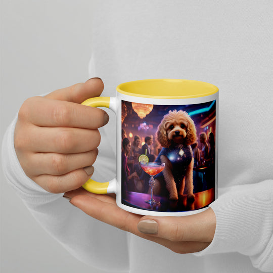 Cavapoo General- Mug with Color Inside v11`