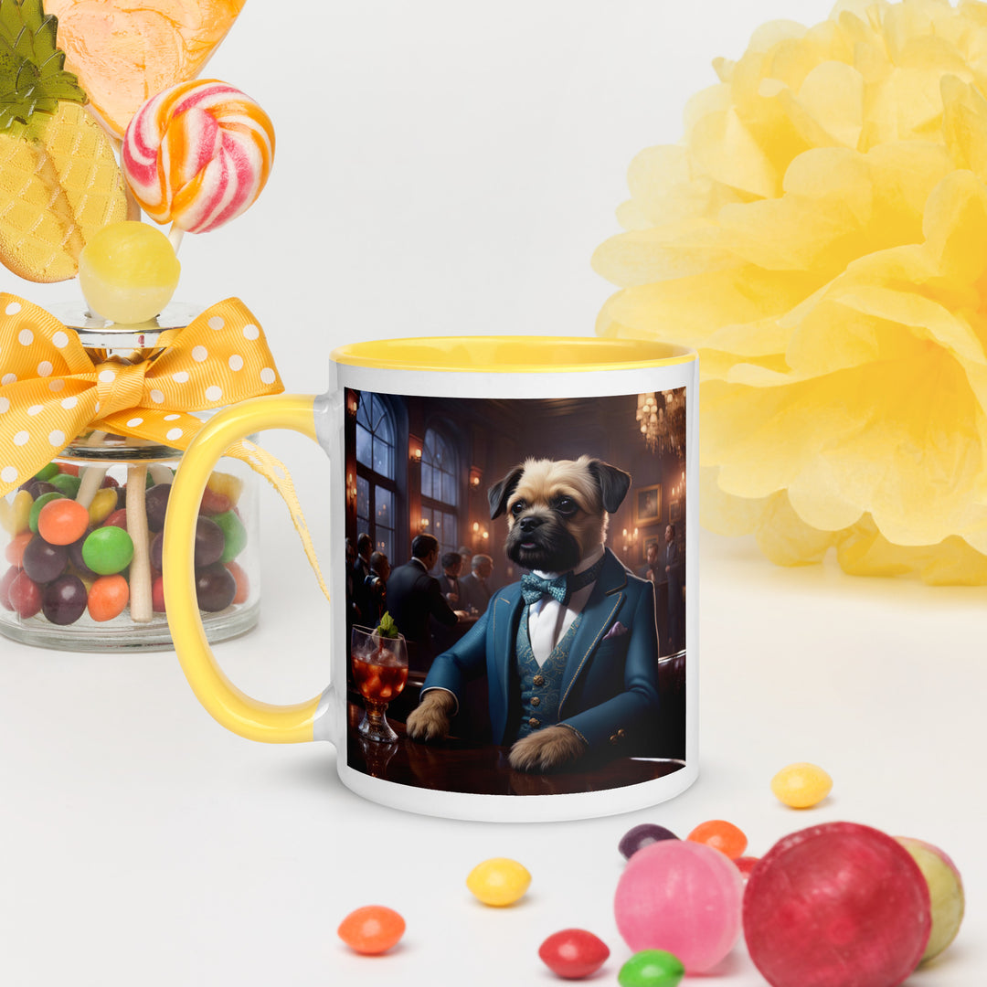 Cavapoo General- Mug with Color Inside v16