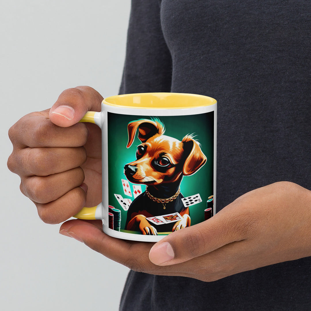 Chiweenie General- Mug with Color Inside v2