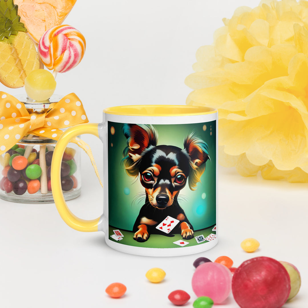 Chiweenie General- Mug with Color Inside v3