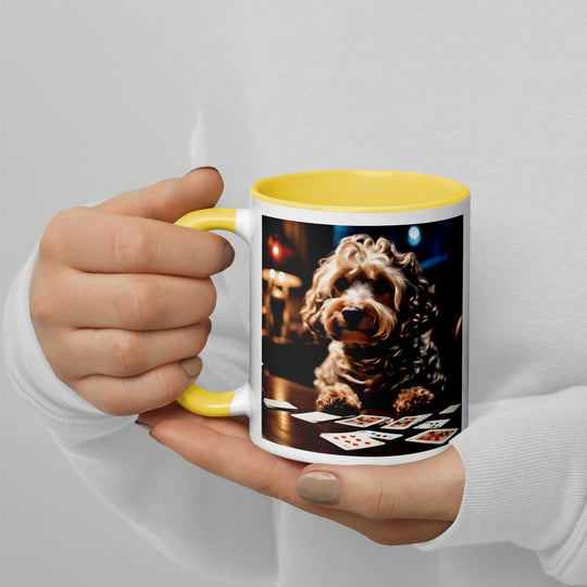 Cockapoo General- Mug with Color Inside v3