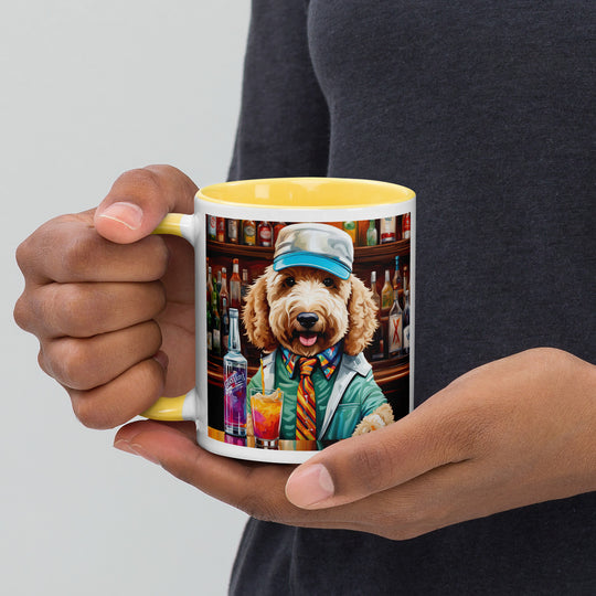 Goldendoodle- Mug with Color Inside v8