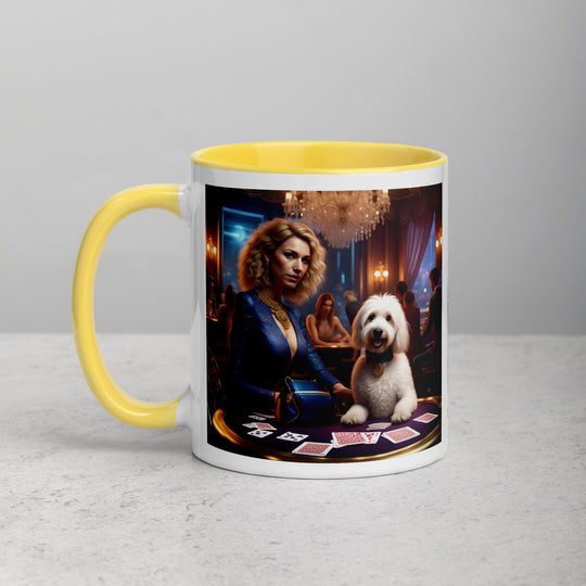 Goldendoodle- Mug with Color Inside v22