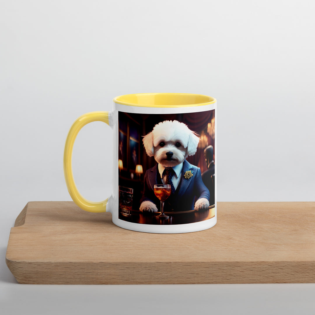 Maltipoo General- Mug with Color Inside v8