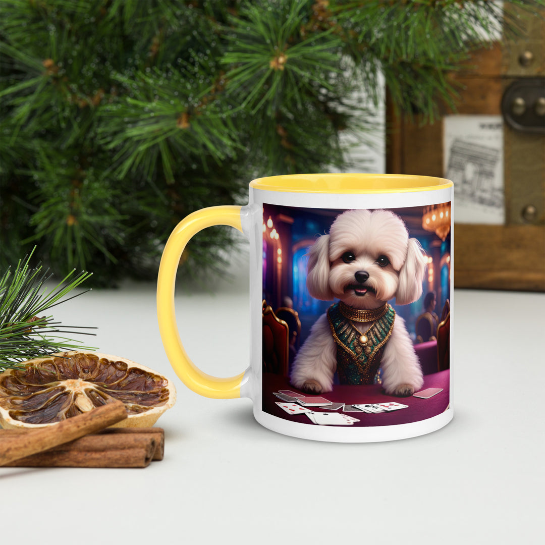 Maltipoo General- Mug with Color Inside v13