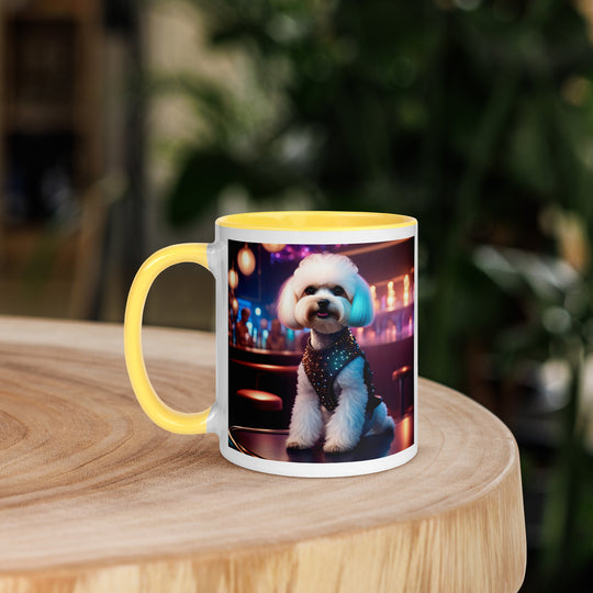 Maltipoo General- Mug with Color Inside v16