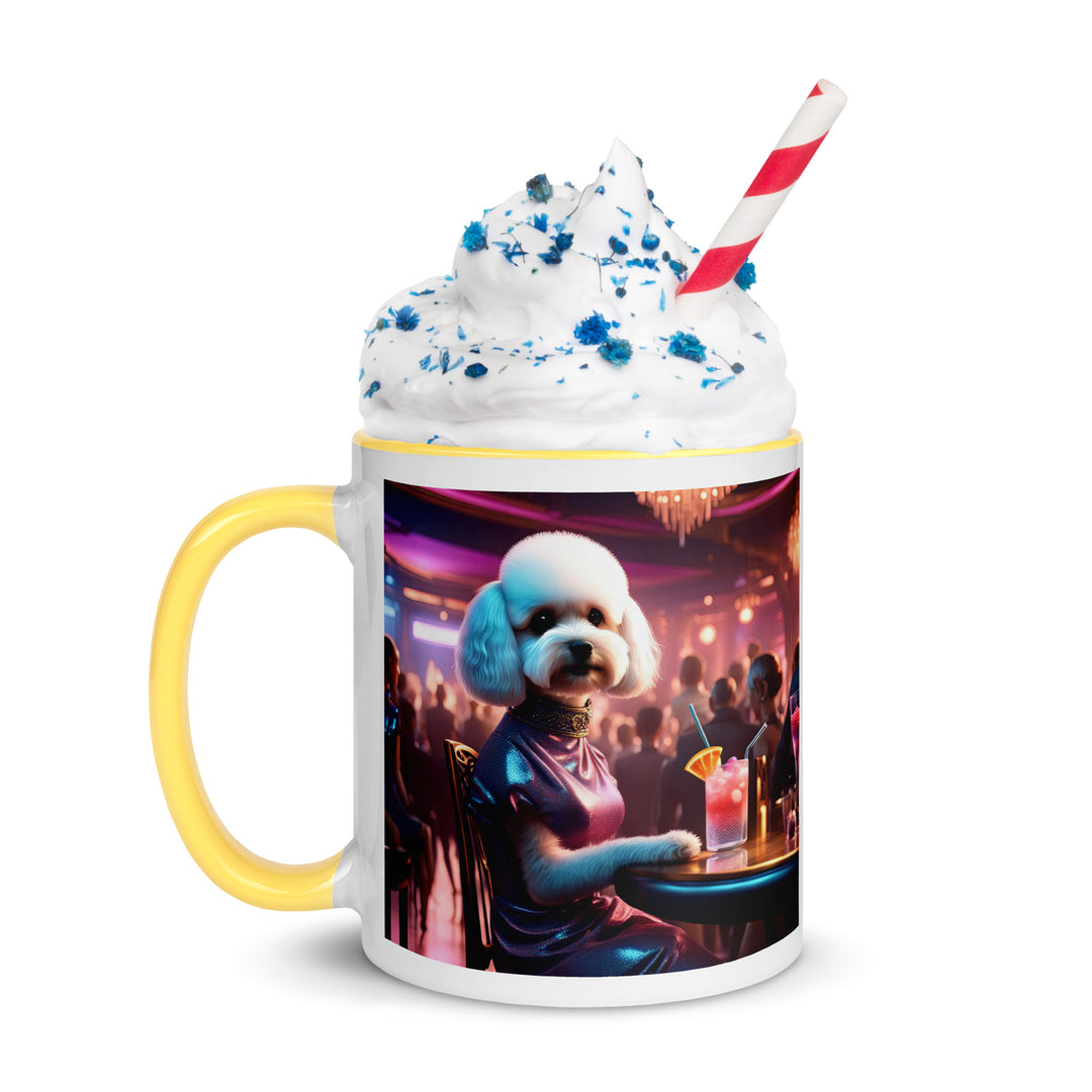 Maltipoo General- Mug with Color Inside v10