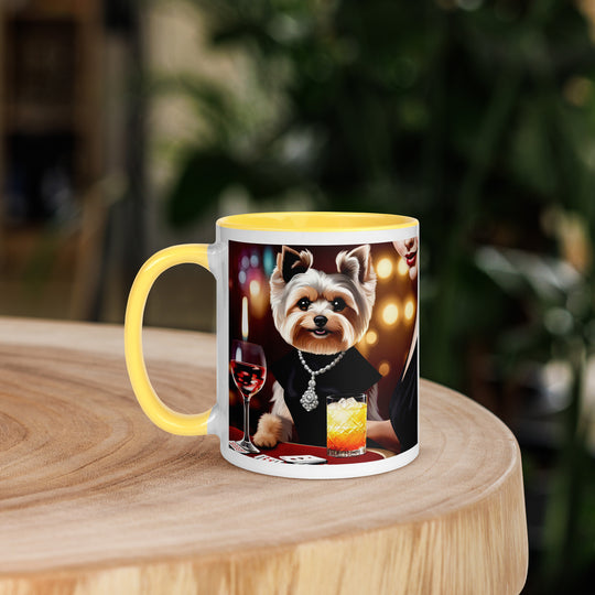 Morkie General- Mug with Color Inside v3