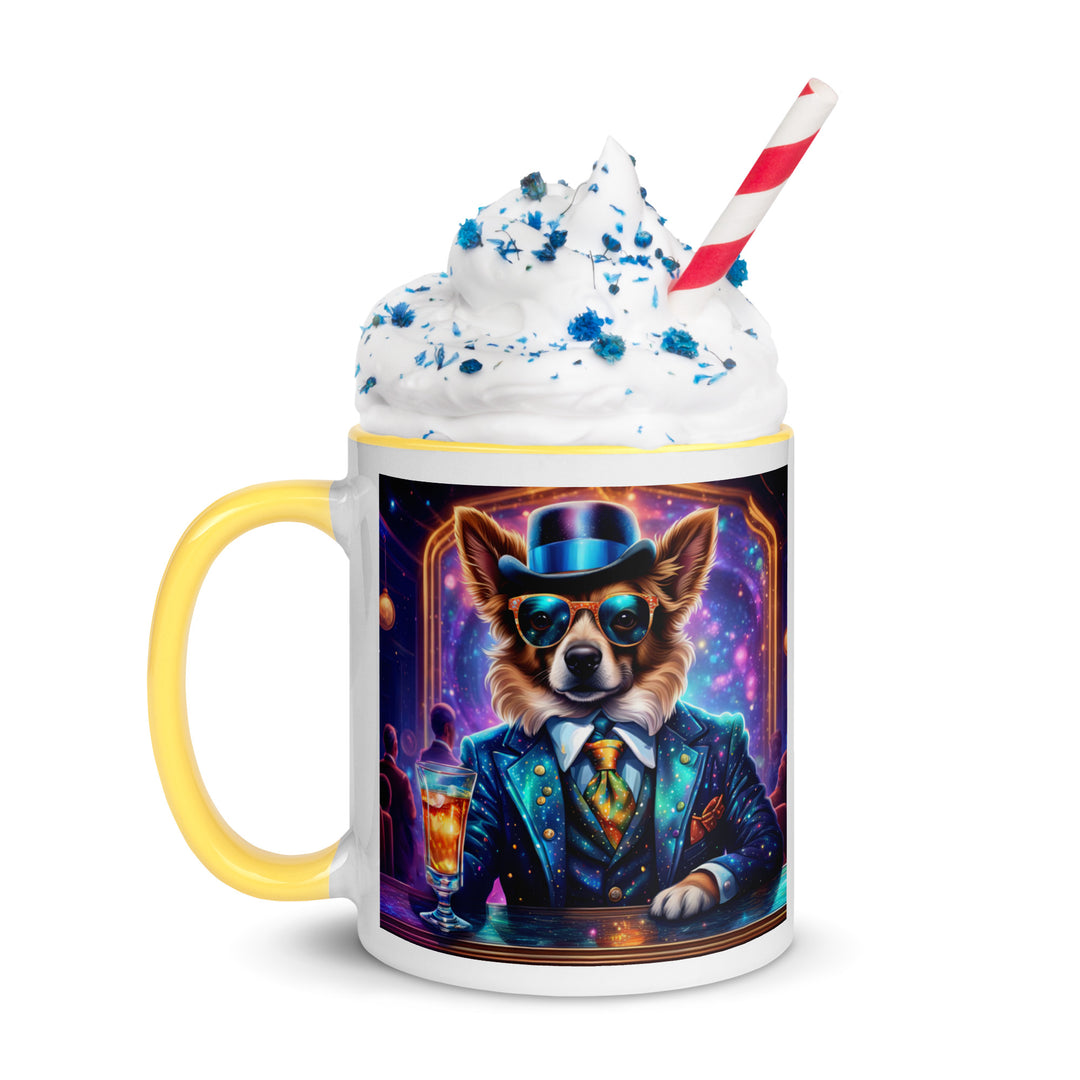 Pekapoo General- Mug with Color Inside v11