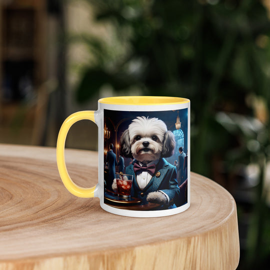 Shih-Poo General- Mug with Color Inside v2