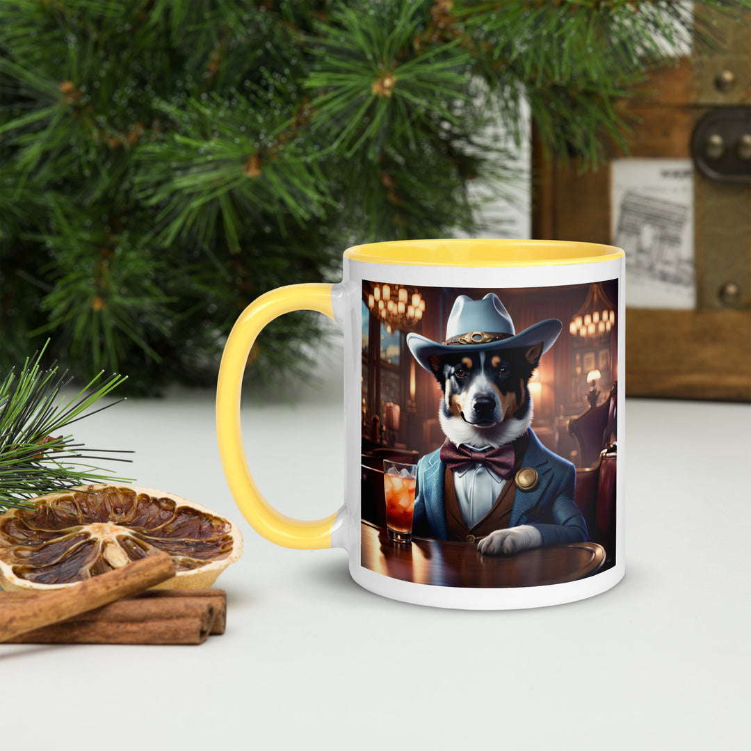 Texas Heeler General- Mug with Color Inside v2